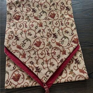 Pier 1 Red Table Runner 72” x 14” used just once.